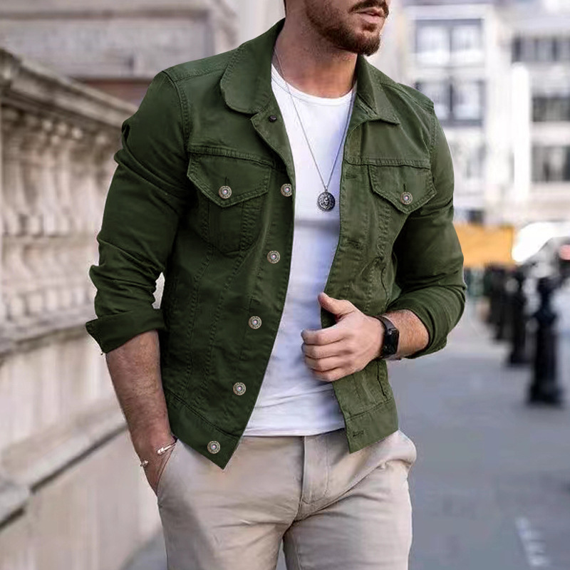 Hip-hop hommes Denim vestes Streetwear décontracté coton classique mince jean manteau mâle marque vêtements Cowboy veste Ropa Para Hombre