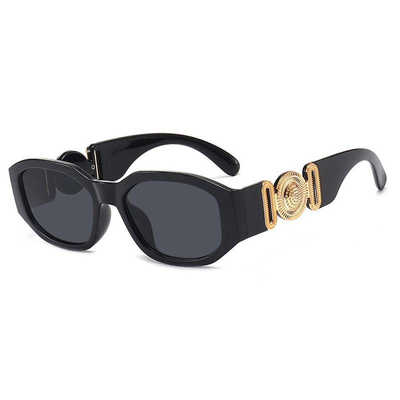 Lunettes de soleil Glamour de luxe pour hommes et femmes, élégantes, carrées, de marque de styliste, mode unisexe, tendance, UV400