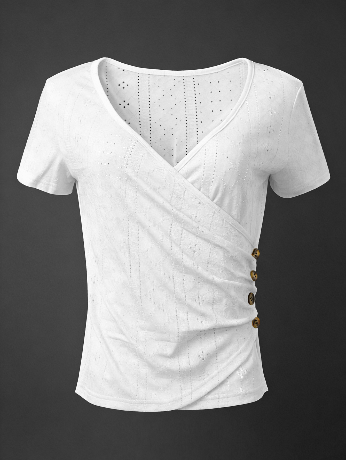 T-shirt à manches courtes pour femmes