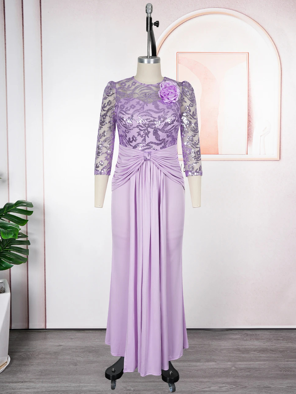 Robes africaines pour femmes, manches longues, en mousseline de soie, Maxi, vêtements africains, dubaï, turquie, Kaftan Abayas, robes d'anniversaire de mariage, 2026