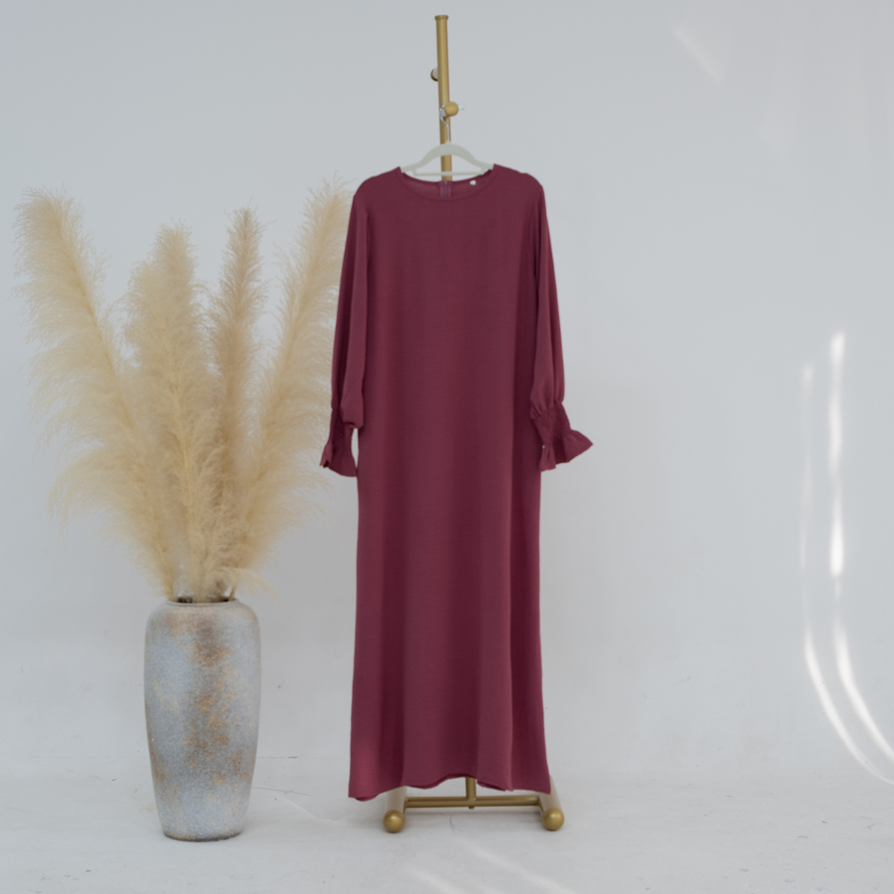Eid Ramadan femmes musulmanes vêtement de prière Robe modeste Abaya caftan dubaï turquie Robe arabe Robe vêtements islamiques Abayas Caftan