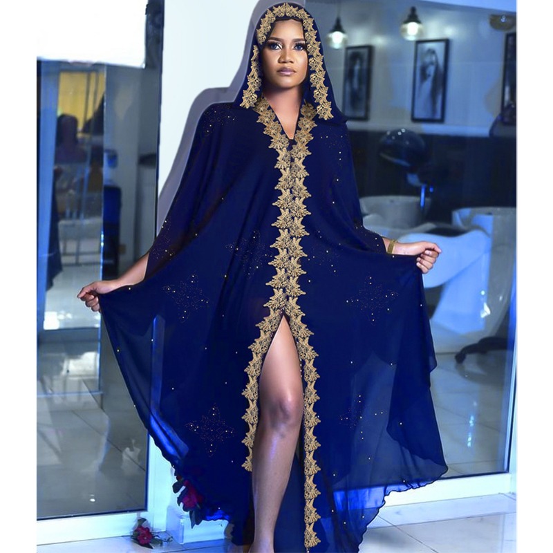 Robes africaines de dubaï pour femmes, grande taille, Boubou, vêtements nigérians Ankara Dashiki, Robe longue brodée, Kaftan, Djellaba