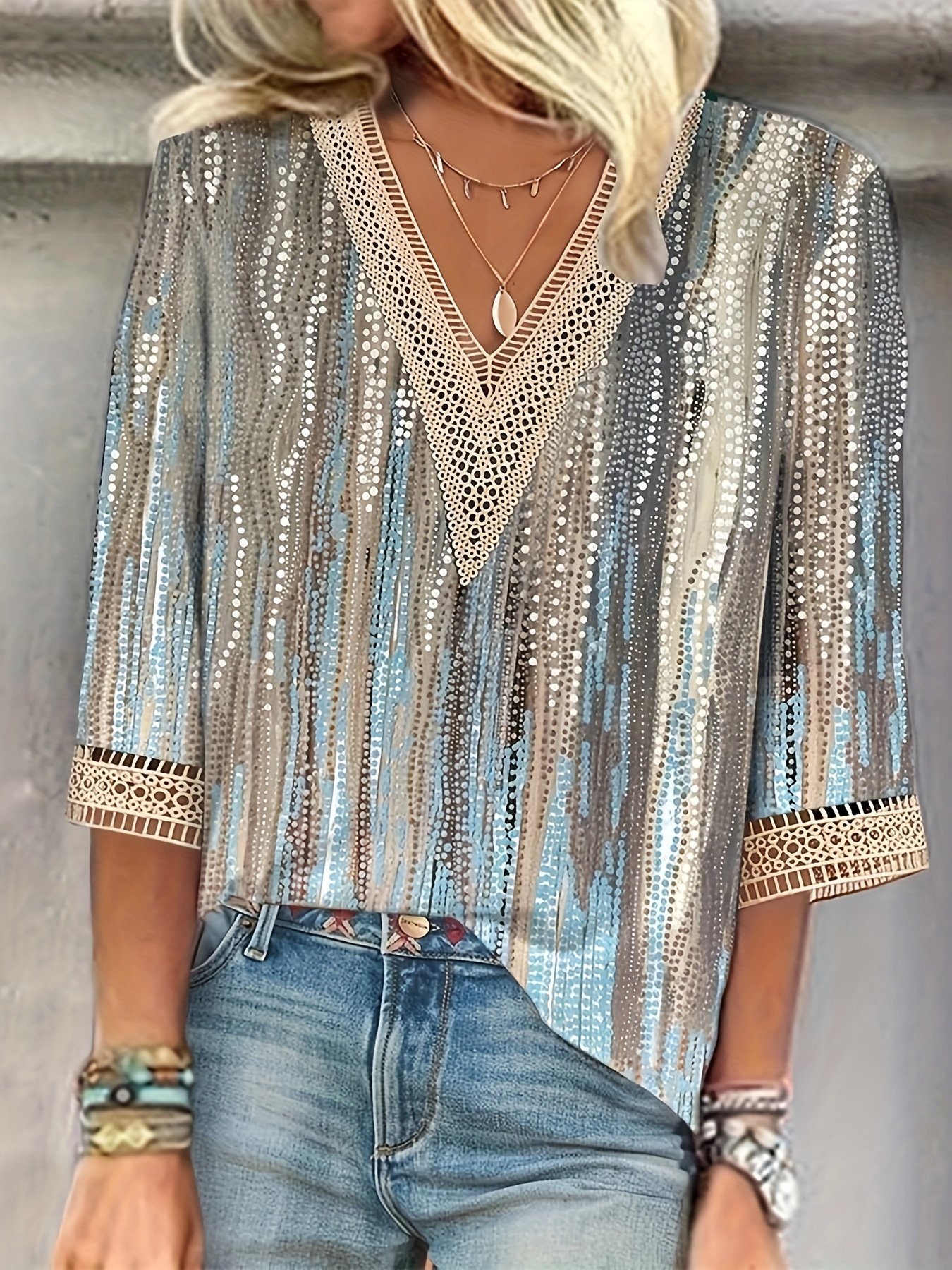 Tempérament ample femme chemise mode blouse décontractée élégant à manches longues femme chemise vacances week-end haut