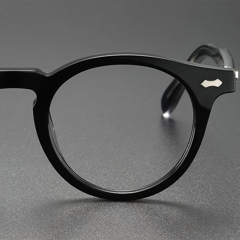 Femmes japonais minimaliste lunettes petit plein cadre lunettes rétro Anti lumière bleue lunettes hommes Simple quotidien Ues lunettes