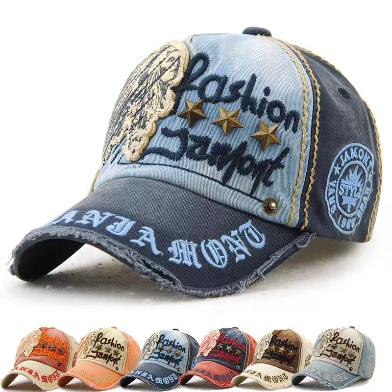 Hommes femmes casquette de Baseball mode marque de luxe chapeau mâle femme saule Spike décontracté lettre sport-casquette réglable coton messieurs