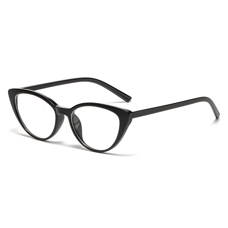 Montures de lunettes de soleil œil-de-chat pour femmes, mode européenne et américaine, lunettes de lecture tendance avec protection contre la lumière bleue