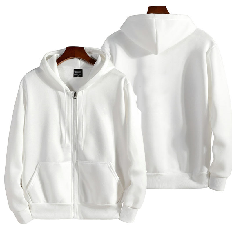 Sweat à capuche à manches longues pour femmes et hommes, sweats à capuche zippés, vêtements de sport décontractés, vêtements monochromes, mode, automne, hiver