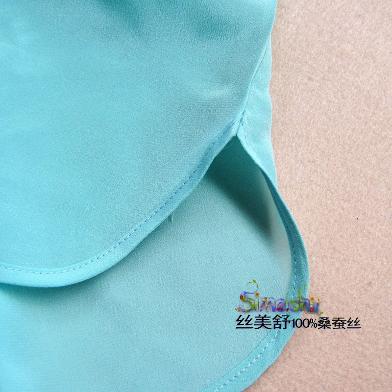 Gilet en soie polyvalent, 100% soie de mûrier, monochromatique, couleur bonbon, tannissement, nouveau