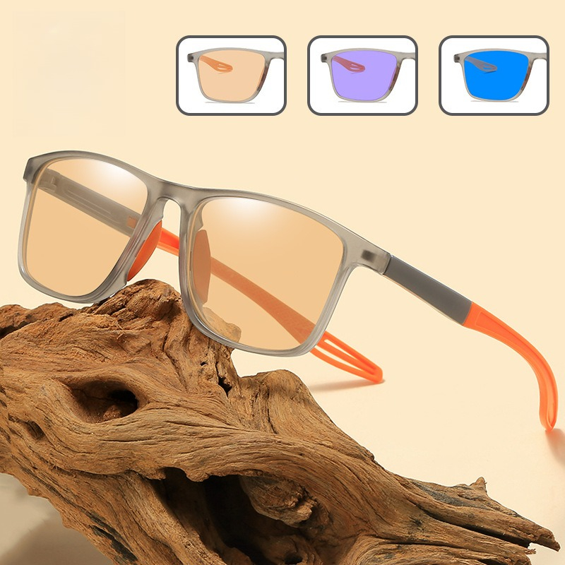 Lunettes anti-lumière bleue colorées pour femmes et hommes, verres bleus et violets, lunettes optiques élégantes, lunettes de jeu pour ordinateur en TR