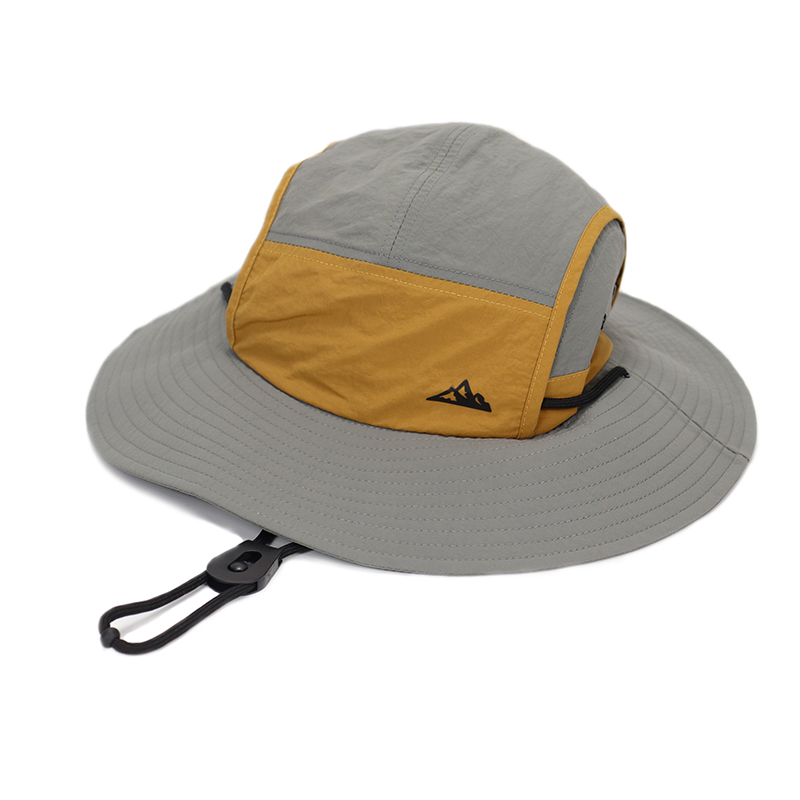 Chapeaux de soleil d'été à large bord avec cordon coupe-vent pour hommes et femmes, idéaux pour la plage et la pêche