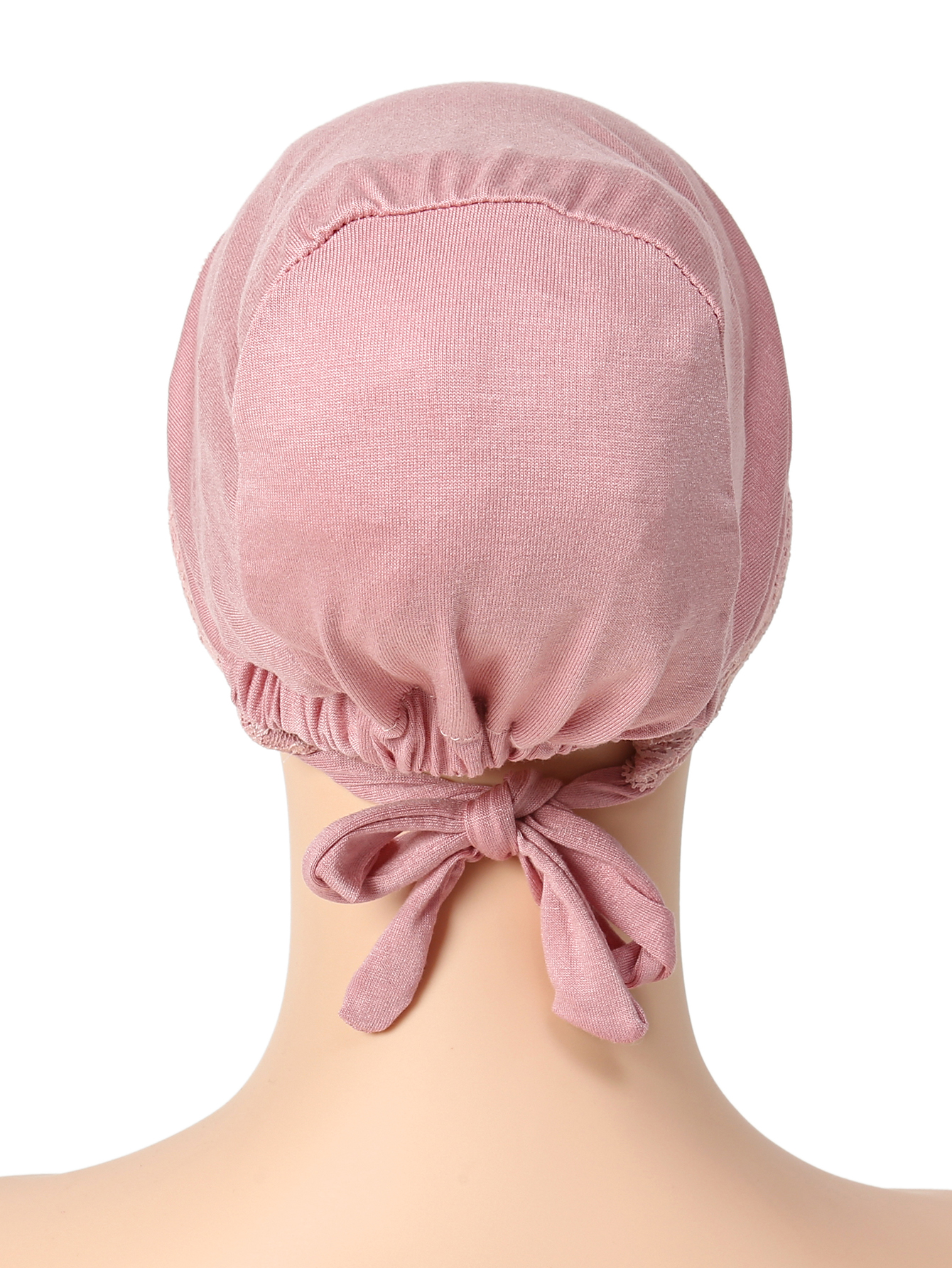 Sangle élastique douce Turban musulman chapeau dentelle intérieure Hijab casquettes islamique sous-écharpe Bonnet inde chapeaux femme bandeau Turbante Mujer