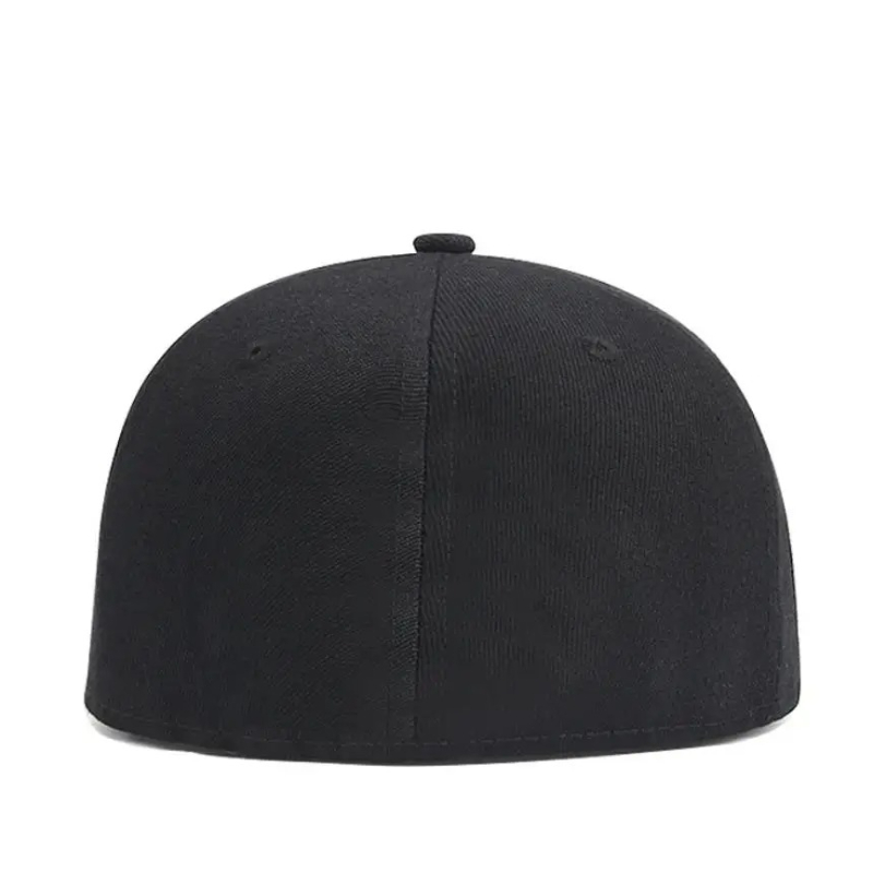 55-64 cm homme grande taille ajusté plat Peak casquettes adulte dos fermé casquette de Baseball pour petite tête dame homme blanc Hiphop Snapback chapeau