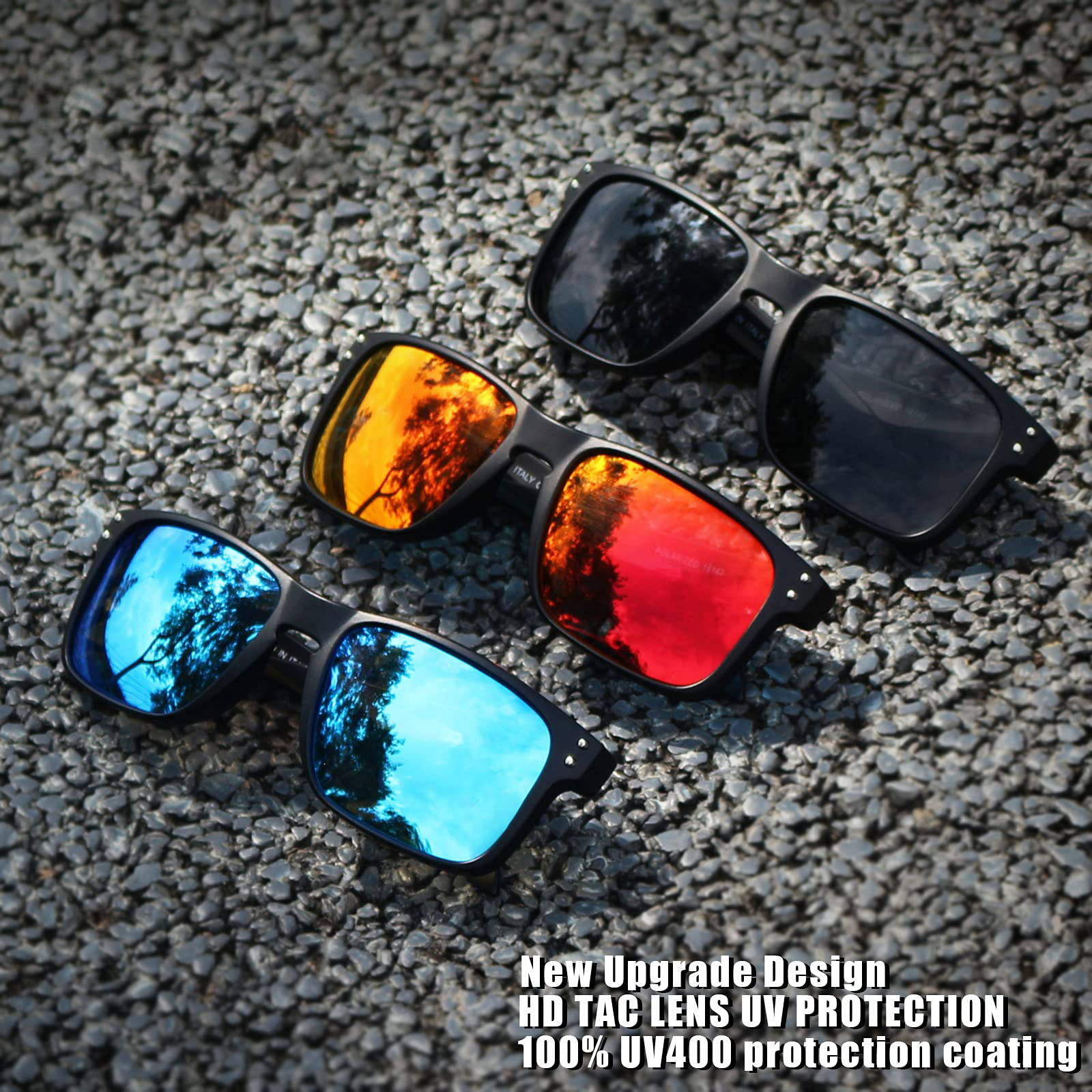 Lunettes de soleil polarisées pour hommes et femmes, lunettes de sport, de conduite, de pêche, Protection UV400