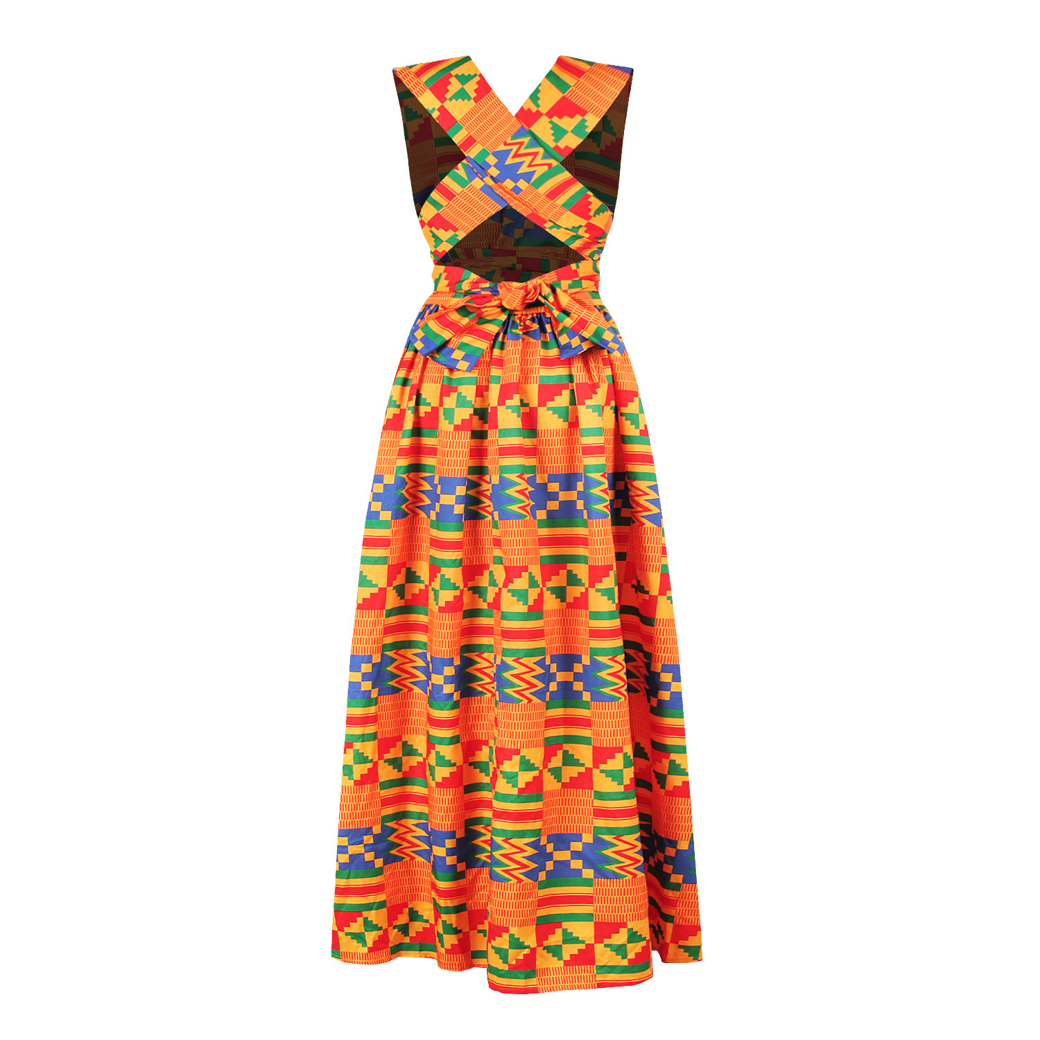 Robe longue décontractée à imprimé national africain pour femmes, robes de soirée vintage, mode féminine sexy, vêtements africains