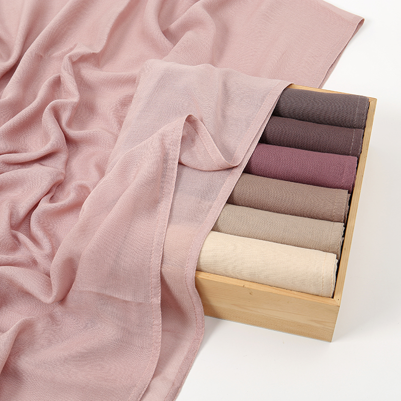 170*70 cm musulman Modal femmes Hijab rayonne coton châles pour femmes plaine écharpe petite taille foulard islamique Turban bandeau