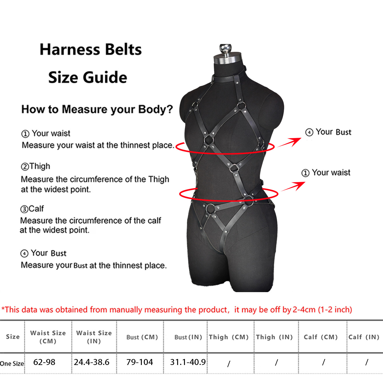 Harnais complet Sexy pour femmes, ceinture Corset de taille, vêtements de Bondage pour femmes, vêtements fétichistes gothiques, accessoires exotiques