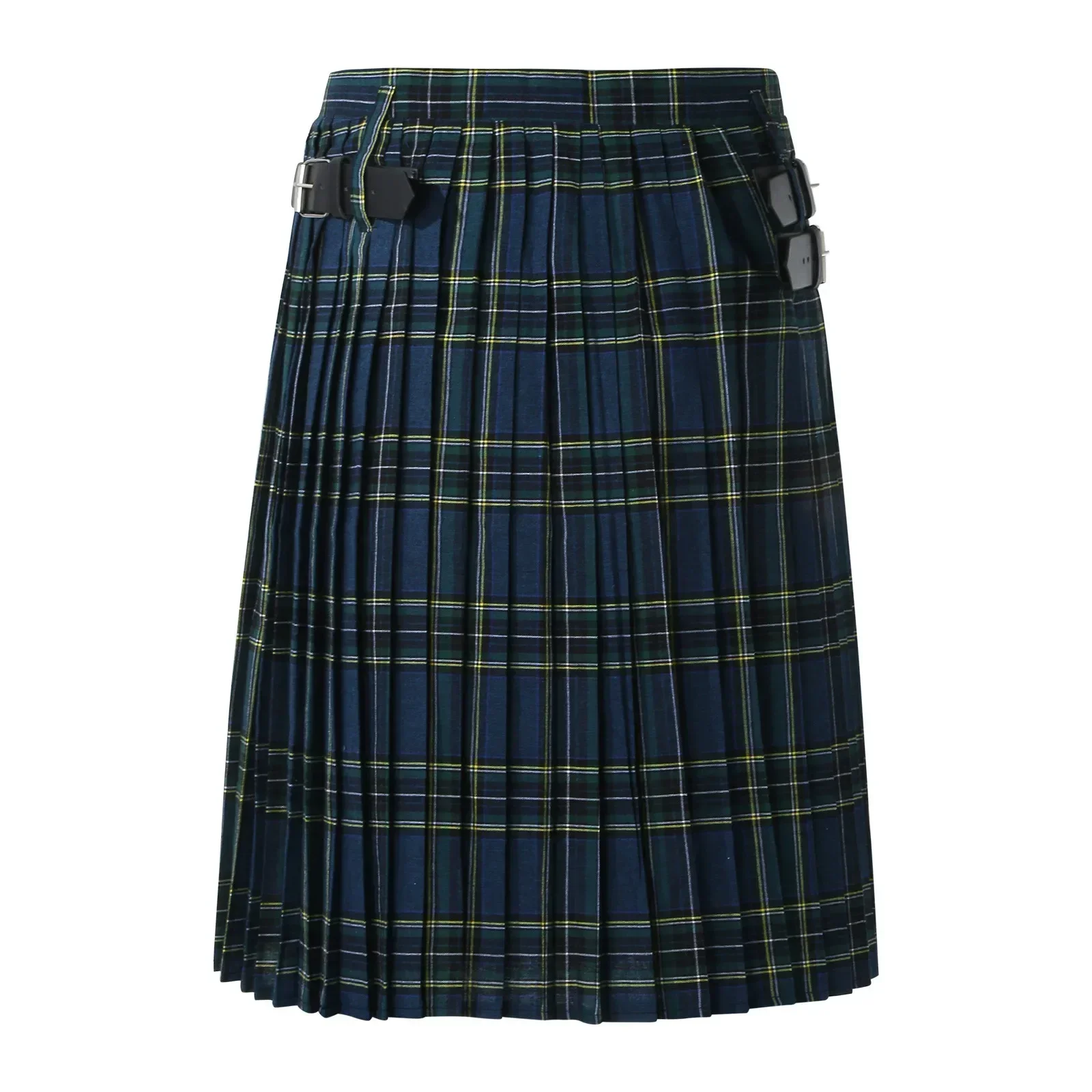 Jupe écossaise homme Vintage Kilt Cargo jupe plissée homme Vintage gothique Punk écossais Kilt Streetwear Tartan Costume