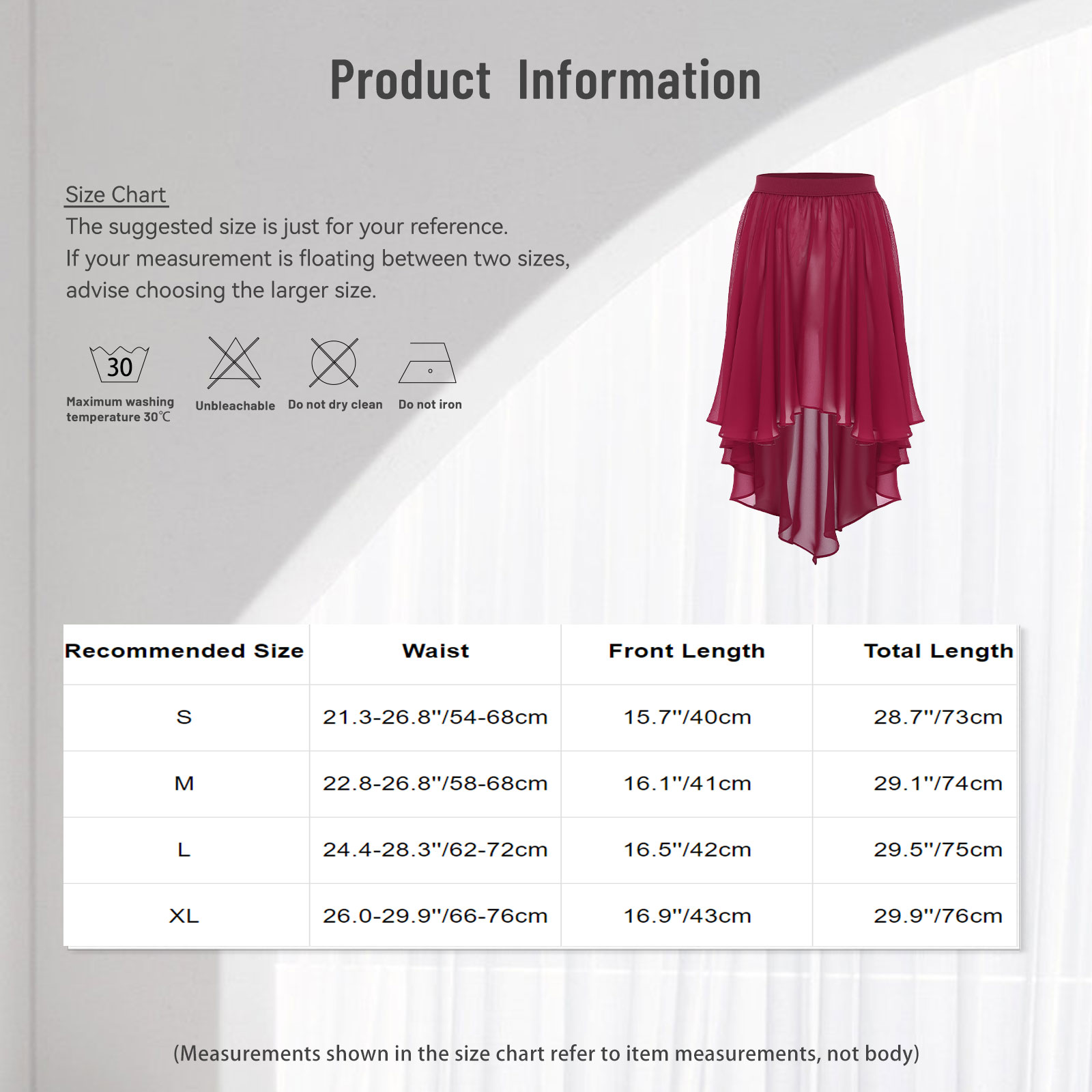 Justaucorps de danse en mousseline transparente pour femmes, jupes, patinage sur glace, ballet, danse moderne, vêtements de danse lyrique, taille élastique, jupe enveloppante haute-basse