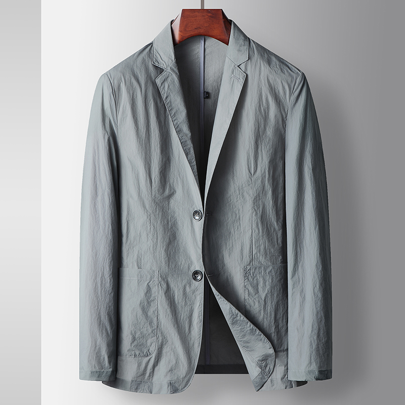 Manteaux décontractés pour hommes, vêtements pour hommes, blazer à la mode, costume de loisirs, vestes de printemps et d'automne, Cardigan Slim, vêtements d'affaires pour hommes