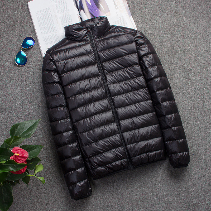 Nouveau automne et hiver doudoune hommes mode à capuche Super léger chaud mince manteau doudoune hommes manteau