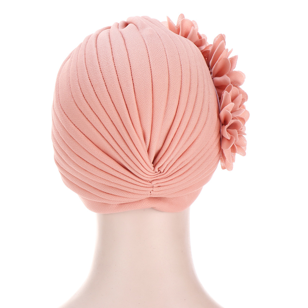 2020 coton solide plis perle musulman turban écharpe femmes islamique intérieur hijab casquettes arabe enveloppement tête femme musulman turbante mujer