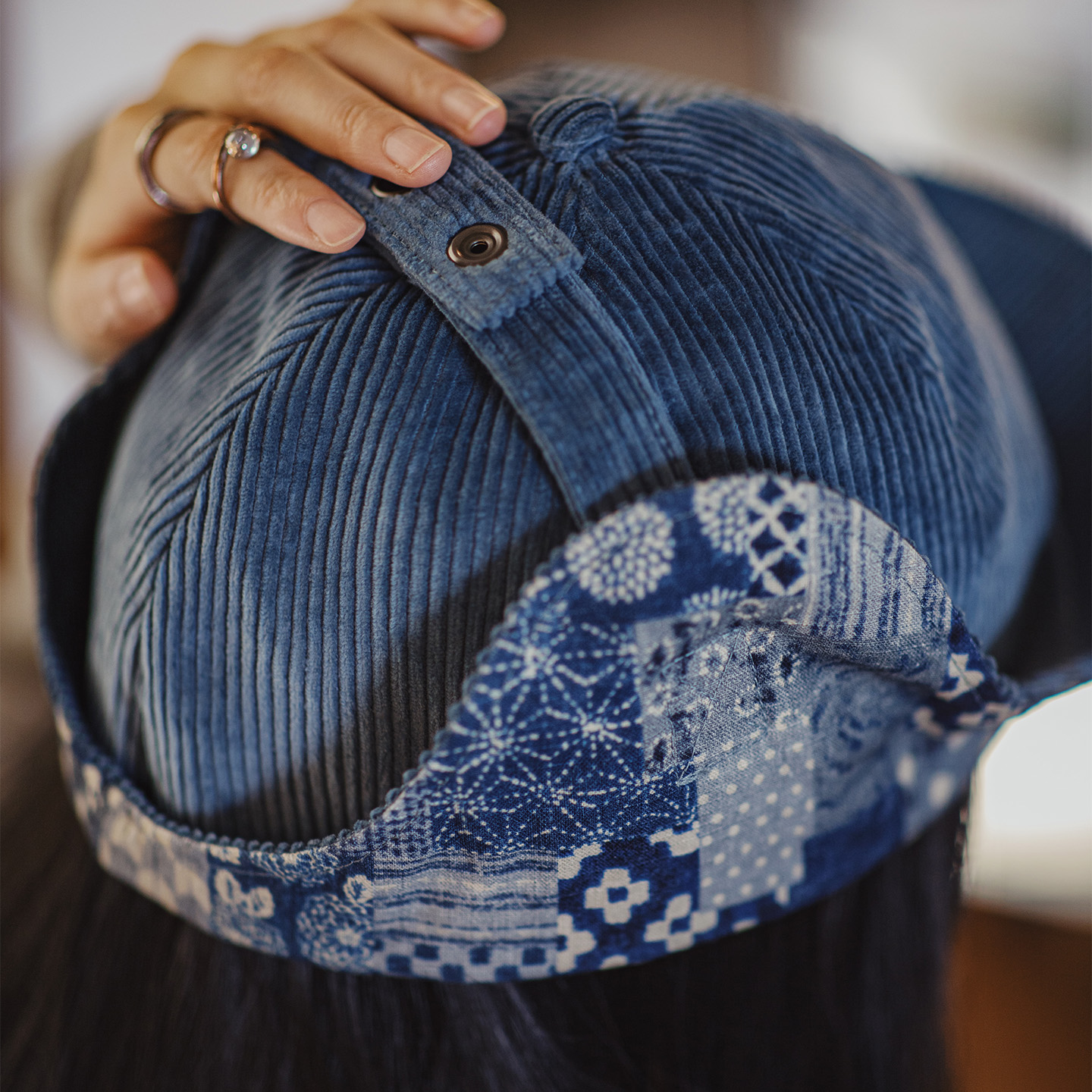 Maden femmes Vintage velours côtelé Bomber chapeau hiver chaud oreillette casquette épais coupe-vent pilote chapeau réglable rétro Design