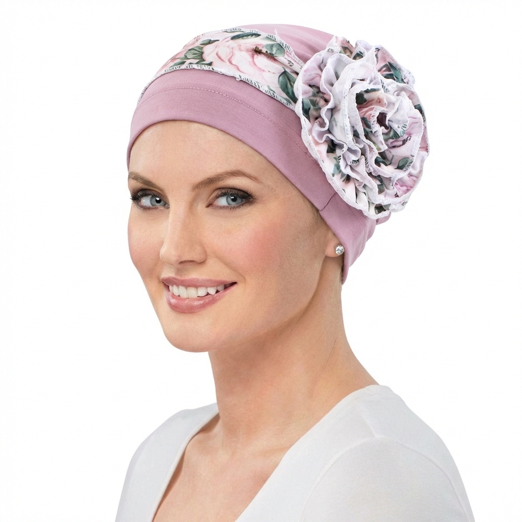 Chapeau Turban Élégant et Respirant à Motifs Floraux pour Femmes Musulmanes, Bonnets Hijab Élastiques, Foulard de Tête, Bonnet Chimio pour le Cancer