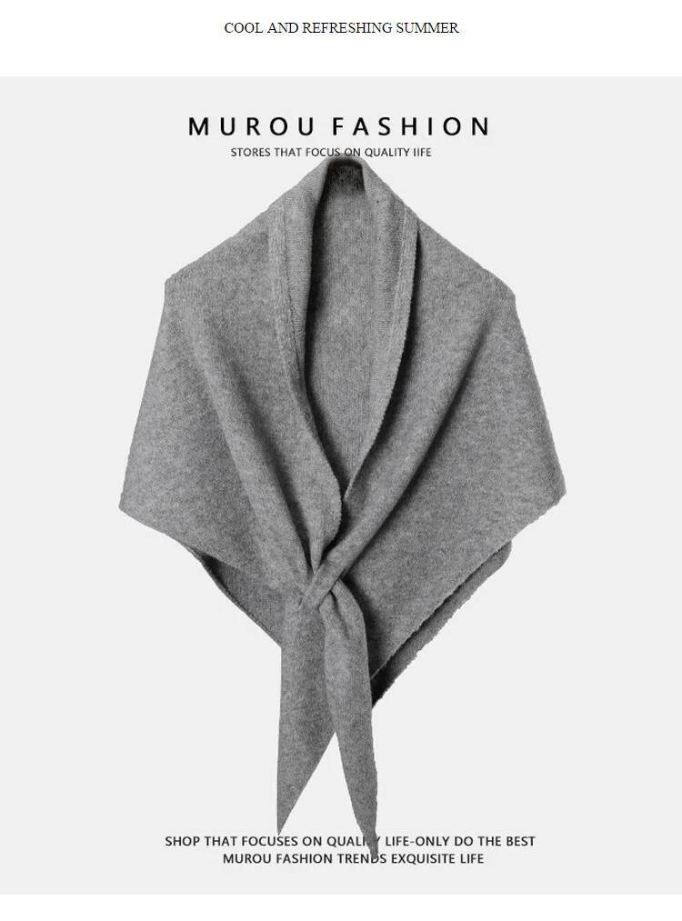 Nouveau 2026, Châle Écharpe Femme en Laine Cachemire de Haute Qualité, Tricoté, Cardigan, Cape, Écharpe de Pull, Cadeau