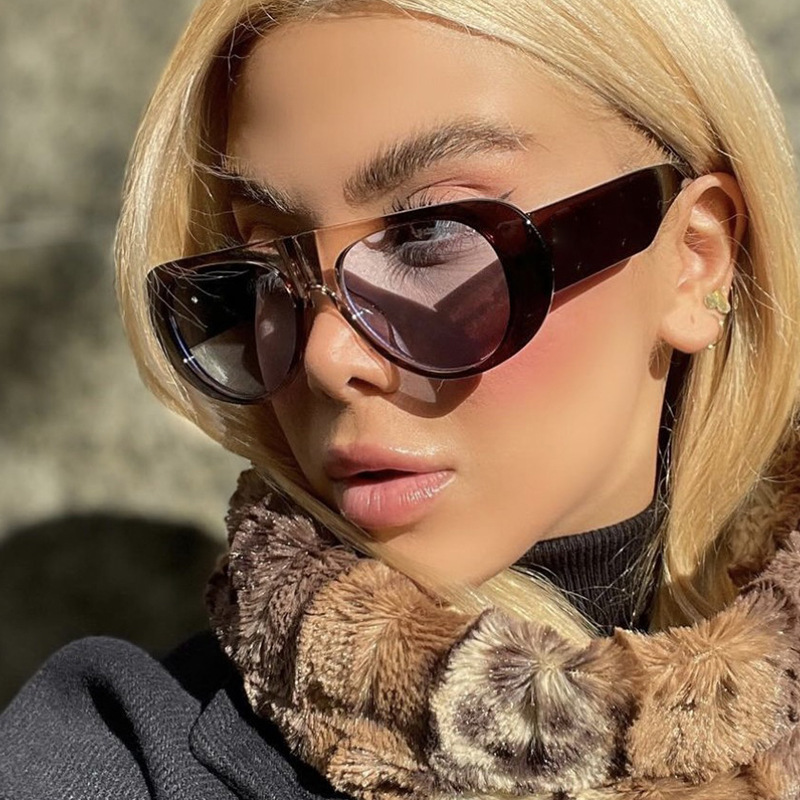 Lunettes de soleil de luxe pour femmes et hommes, marque de styliste dégradé unisexe, Glamour, tendance, UV400