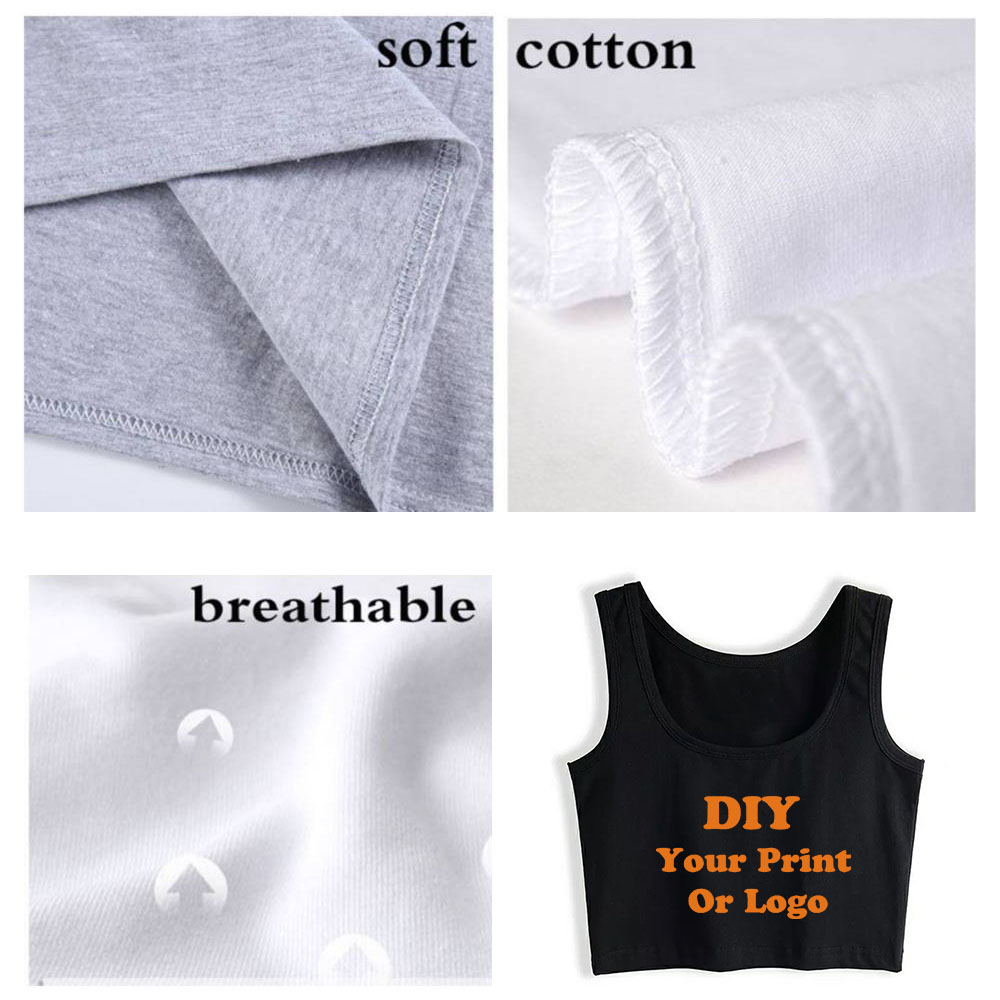 J'aime les faciaux conception coton Sexy mince haut court femmes Humor Style coquaire débardeurs Swinger drôle vilain Camisole
