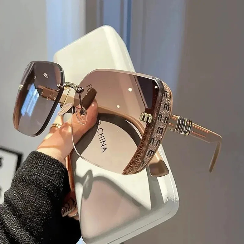Lunettes de soleil carrées de marque tendance pour femmes, design de luxe, style vintage, pour la conduite, Gafas De Sol