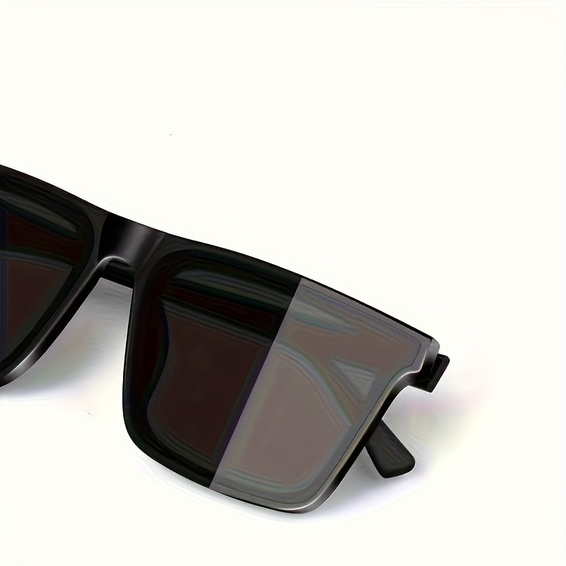 Lunettes carrées noires simples à la mode, unisexe, pour voyage en plein air, conduite, accessoire de photographie, montures optiques élégantes pour hommes et femmes