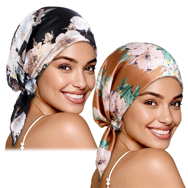 Hijab turban pré-noué respirant pour femme, nouveau motif cachemire, bonnet chimio, bonnet de nuit, hijab musulman