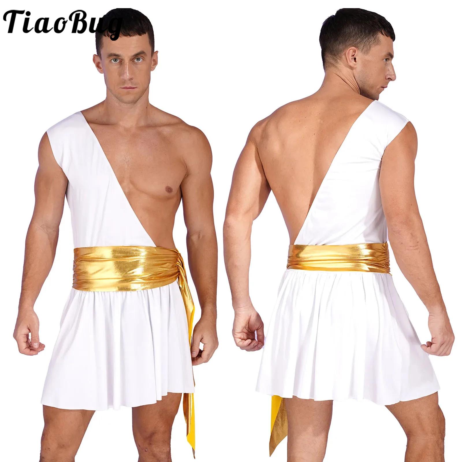 Costume de gladiateur à volants Mr Toga pour hommes, tenue de cosplay, robe de chevalier à volants initiée, déguisement de paupières Kokor, dieu grec des prHub