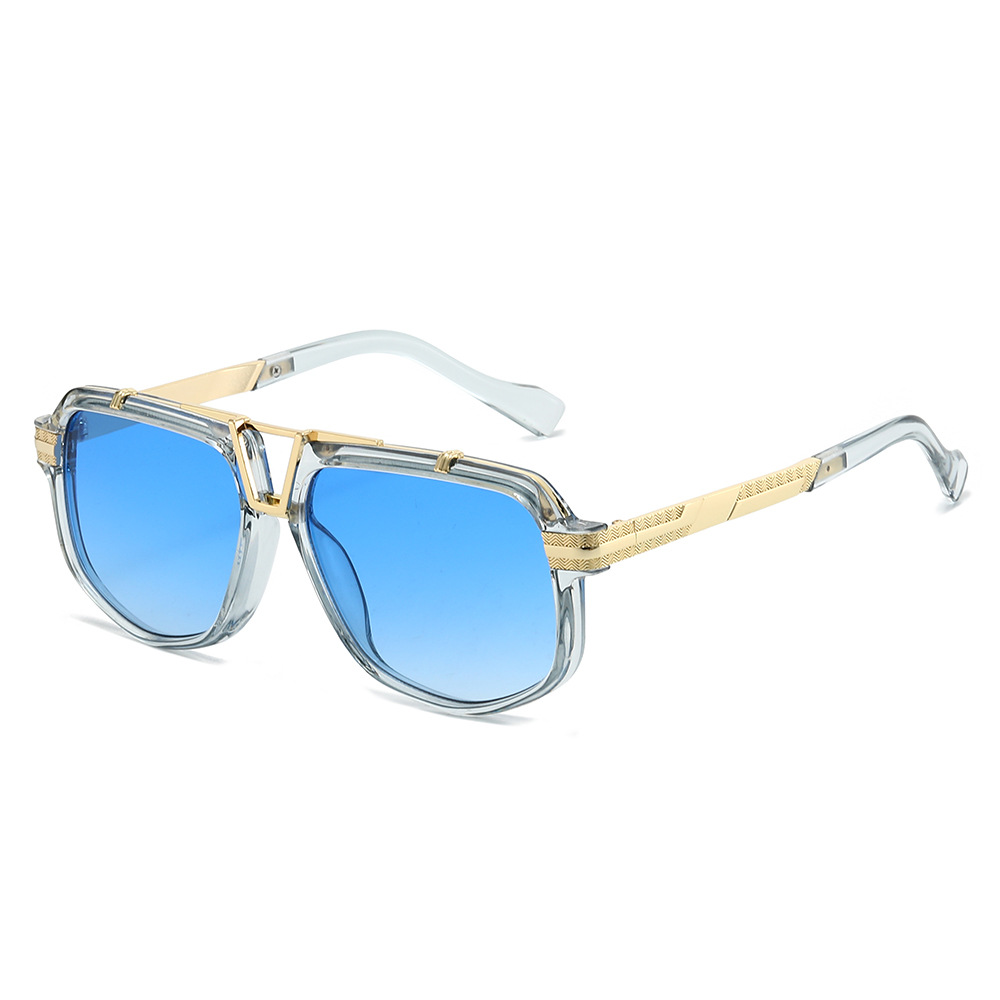 Lunettes de soleil de luxe pour hommes 2026 – Design unisexe tendance avec verres de protection UV400 pour activités de plein air