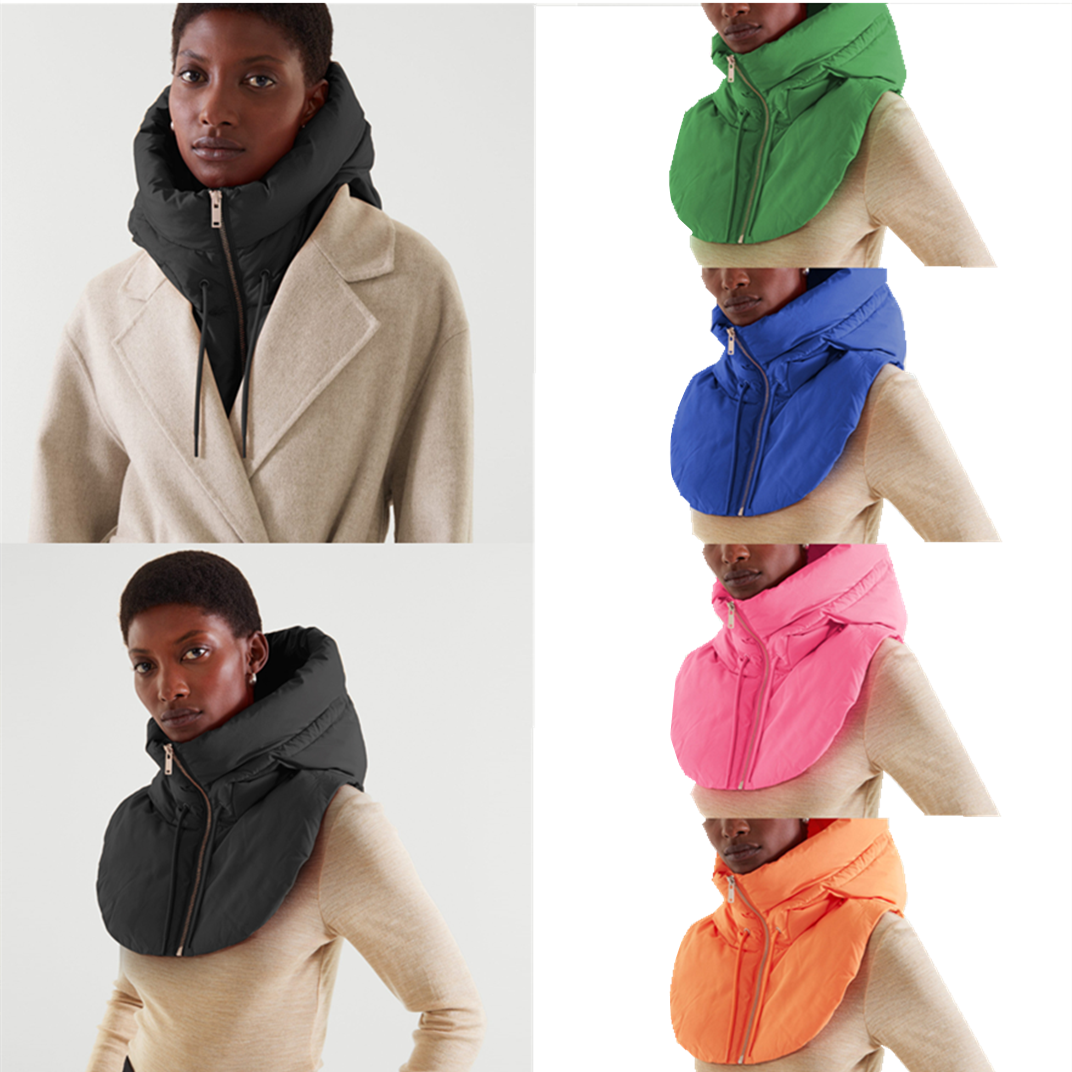 Cagoule Ultralégère à Capuche pour Homme et Femme, Chapeau Chaud avec Anneau, Fermeture Éclair, Manteau Court, Haut Précieux, Hiver