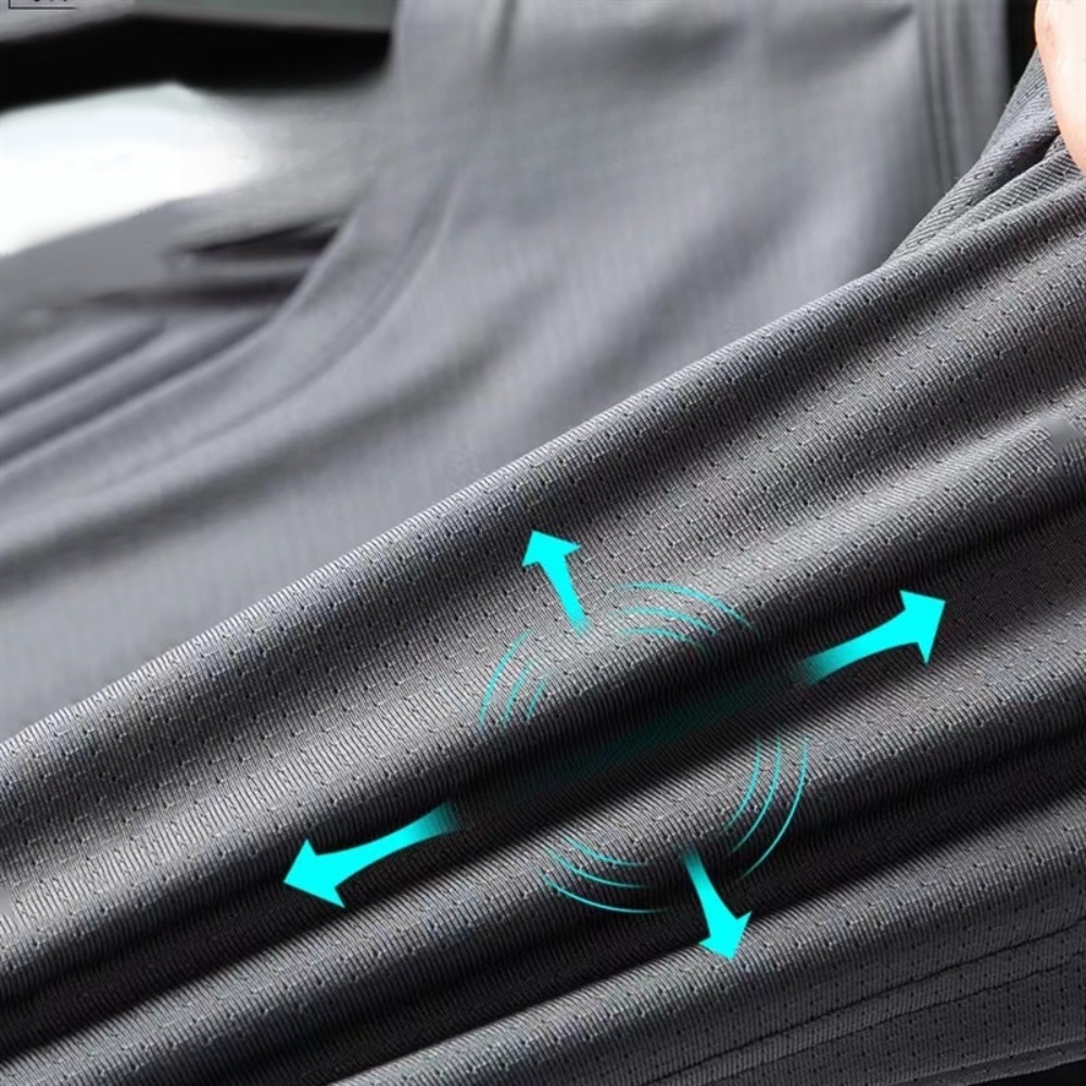 Débardeur en maille pour homme, débardeur de sport en maille pour homme, vêtements de sport, haut de fitness transparent sans manches