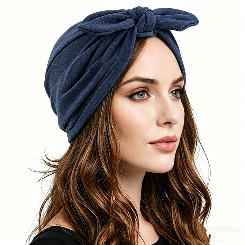 Nouveau foulard pour femmes musulmanes, turban imprimé nœud, bonnets hijab, sous-hijabs, turban arabe pour femme musulmane