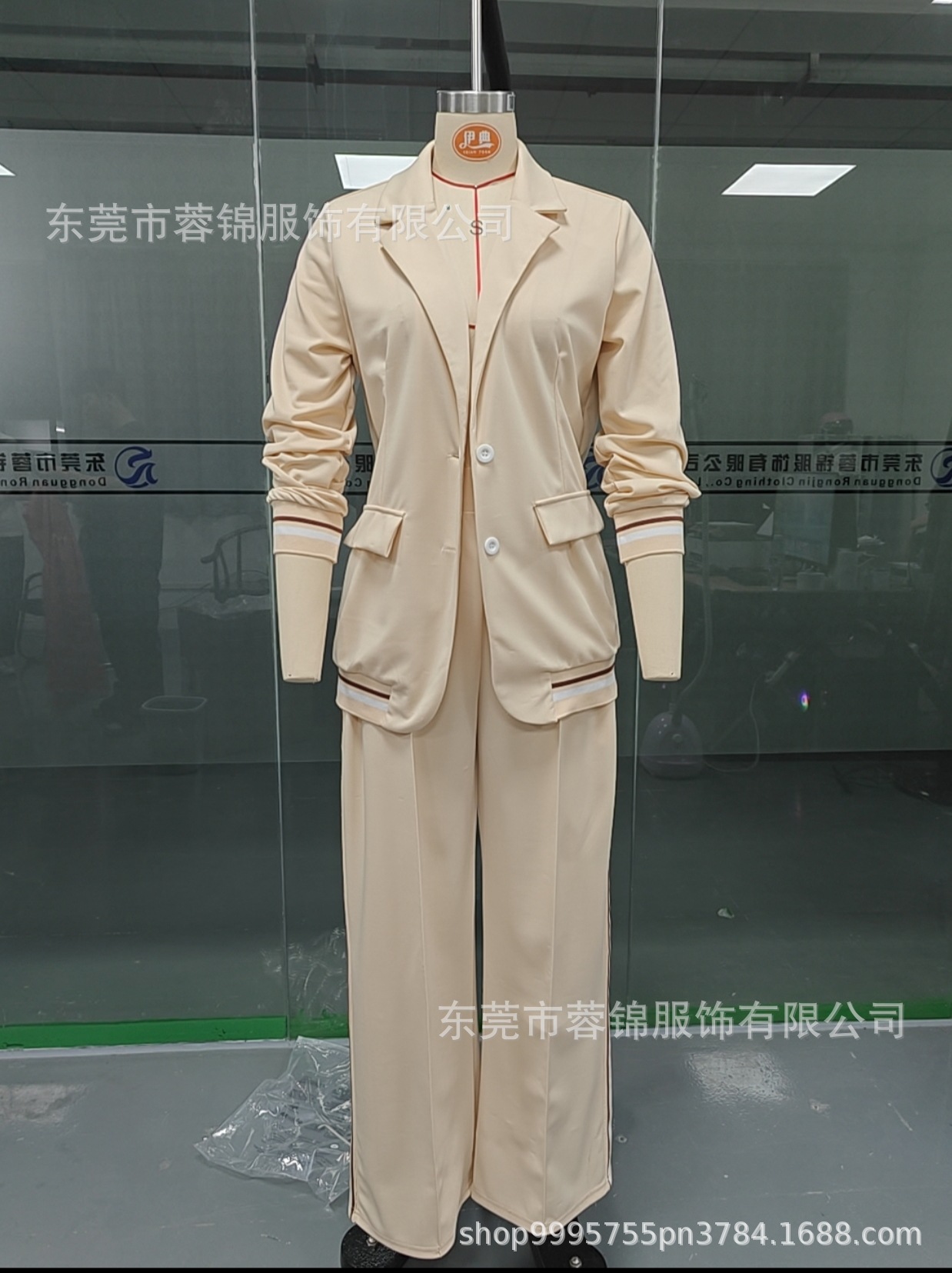 Ensemble blazer élégant et décontracté pour femmes, ensemble 2 pièces, pantalon, couleur unie, manteaux à manches longues, vêtements d'extérieur, nouvelle collection