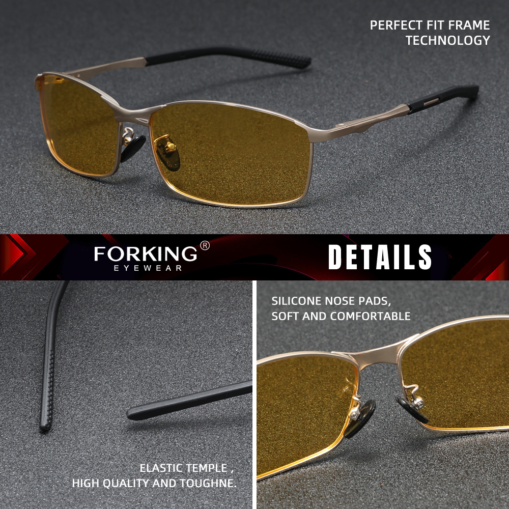 Lunettes de soleil polarisées pour hommes conduite UV400 haute qualité femmes lunettes Rectangle lunettes de sport de plein air Rectangle