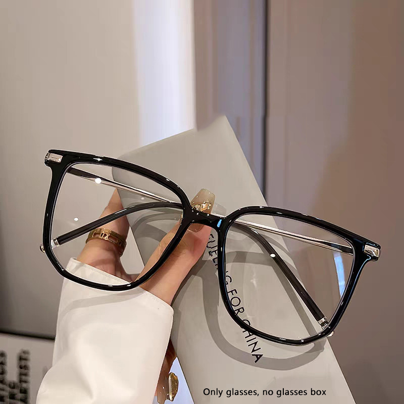 Lunettes de lecture carrées Anti-lumière bleue, à grande monture, pour femmes d'âge moyen et âgées, à fleurs, 5515