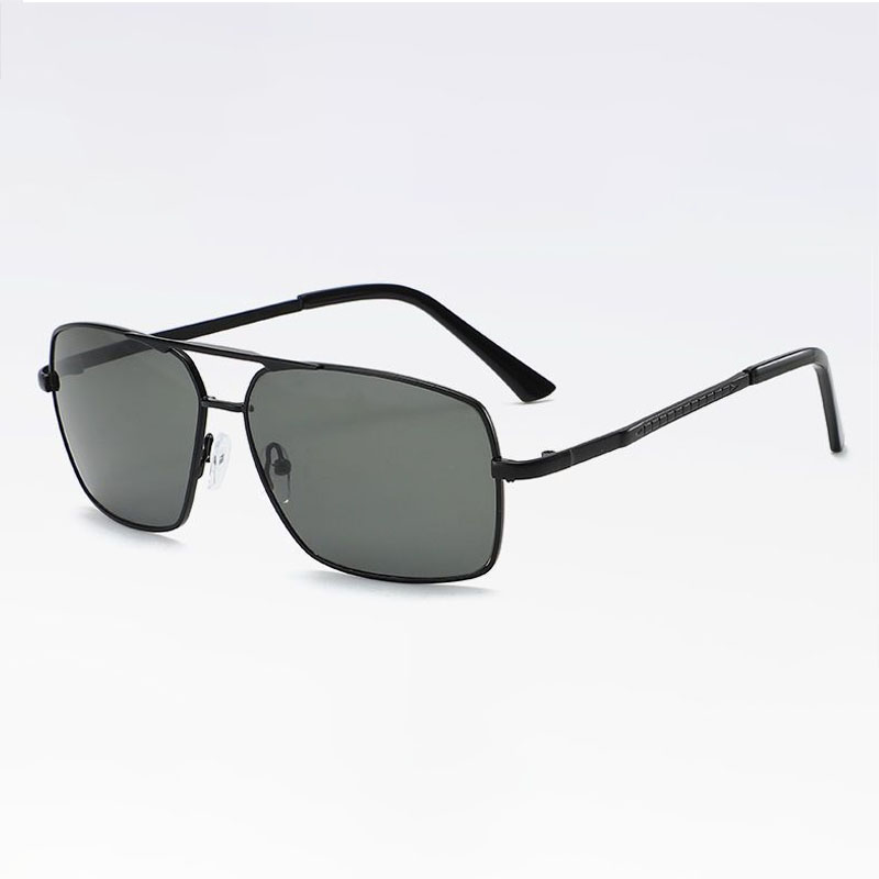 Lunettes de myopie pilote pour hommes, Protection UV polarisée, lunettes de soleil de conduite, Anti-éblouissement, lunettes de vue de près, dioptrie à-4.0
