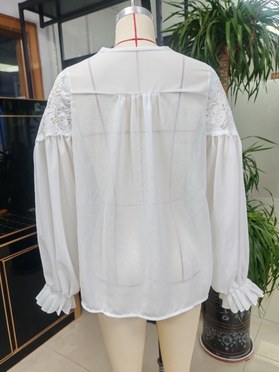 Blouses pour femmes 2026 Printemps Automne Blouse à manches longues Chemise de travail élégante pour femme Chemise de bureau Haut Blusas Mujer De Moda