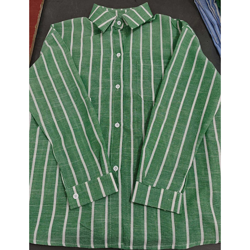 Chemise rayée à col polo ample pour femme, pour le printemps et l'été, élégante, décontractée, haut polyvalent