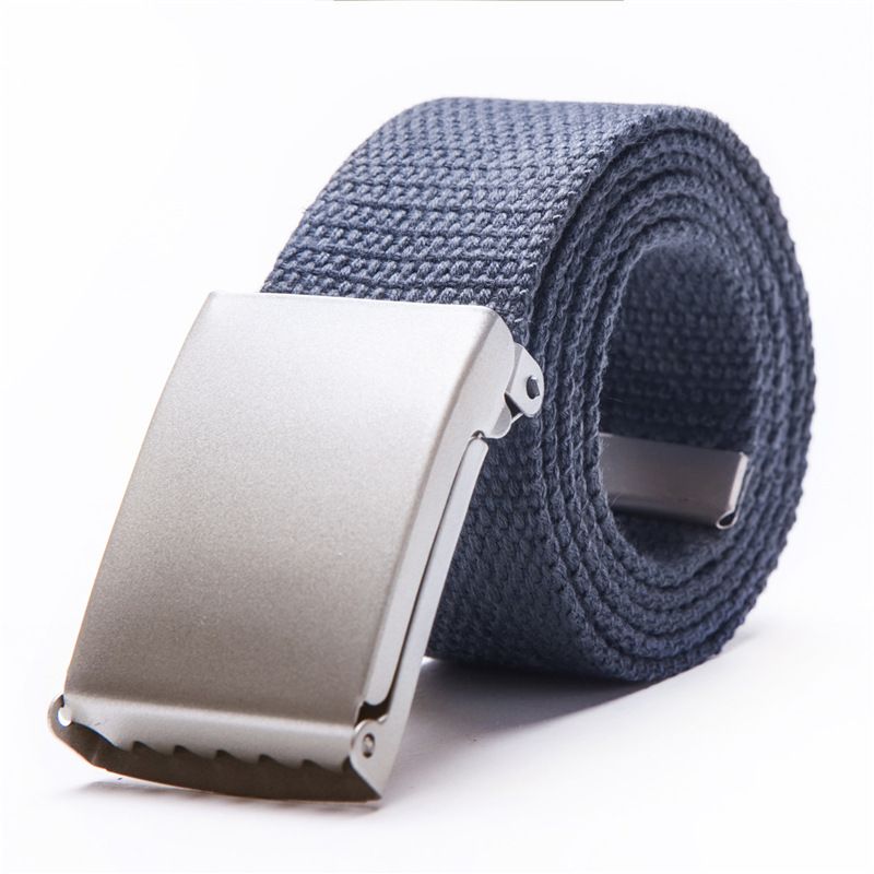 Ceinture pour hommes mode nouveau unisexe pantalon ceinture femmes ceinture toile ceinture respirant extérieur tactique pour jean ceinture de taille réglable