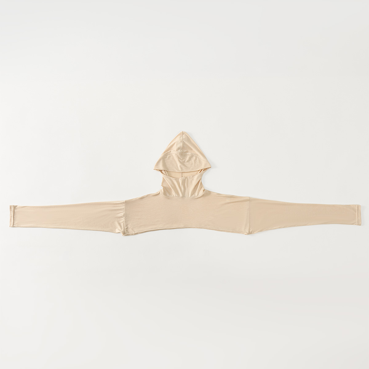 Hijab musulman intégral à manches longues pour femme avec sous-bonnet élastique, couvre-bras long musulman, protection solaire à porter sous un T-shirt