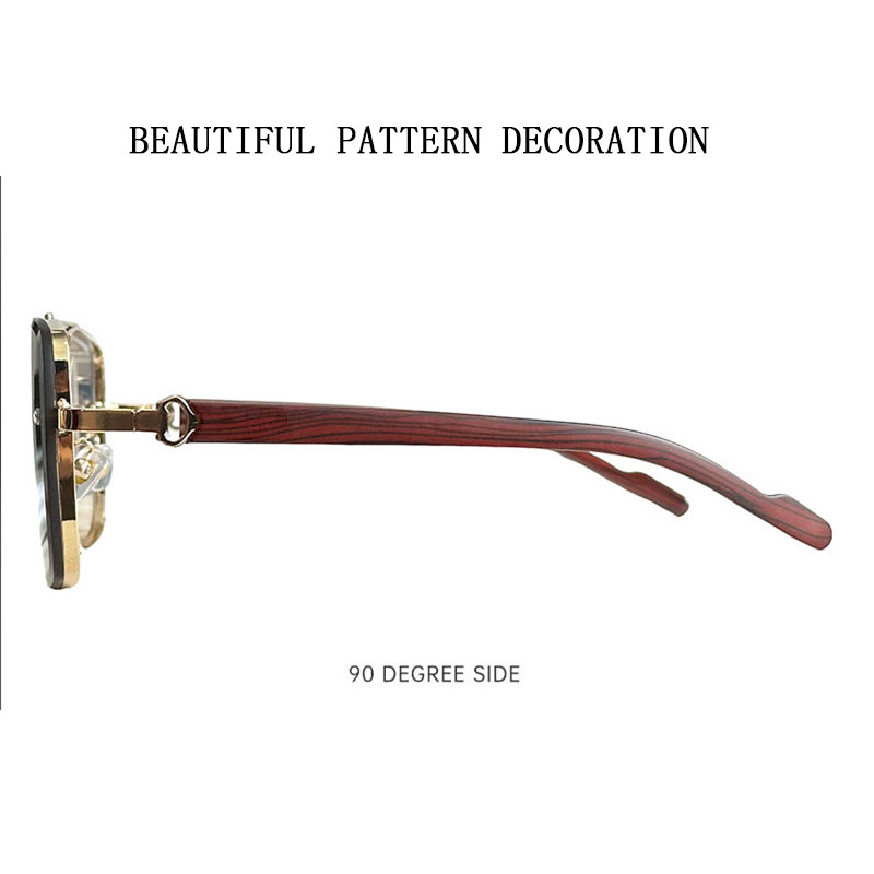 Lunettes de soleil carrées en bois pour hommes et femmes, lunettes de soleil vintage, créateur de mode, vacances de luxe, 2024 Nouveau