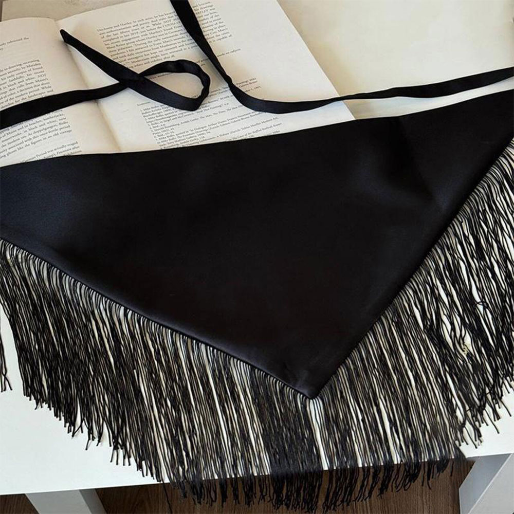 Ceinture large bohème, ceinture corset, ceinture de robe à nouer avec foulard triangulaire, accessoires de décoration pour manteau, ceinture décorative à pompons, ceinture de couverture de taille