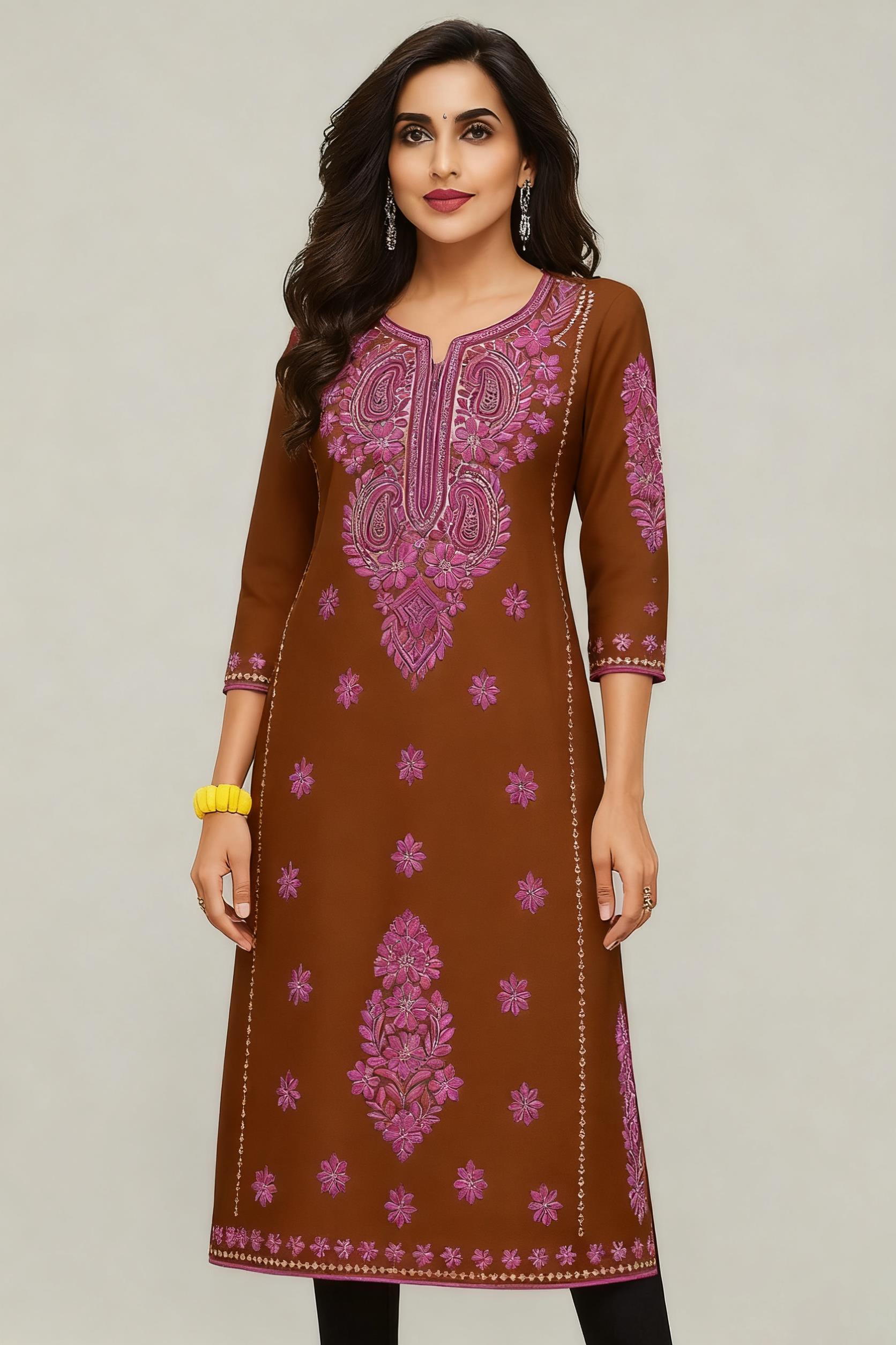 Style National Kurtta femmes mode confortable fente ourlet décontracté ethnique Abito Donna Musulmana femmes robe turque Abaya
