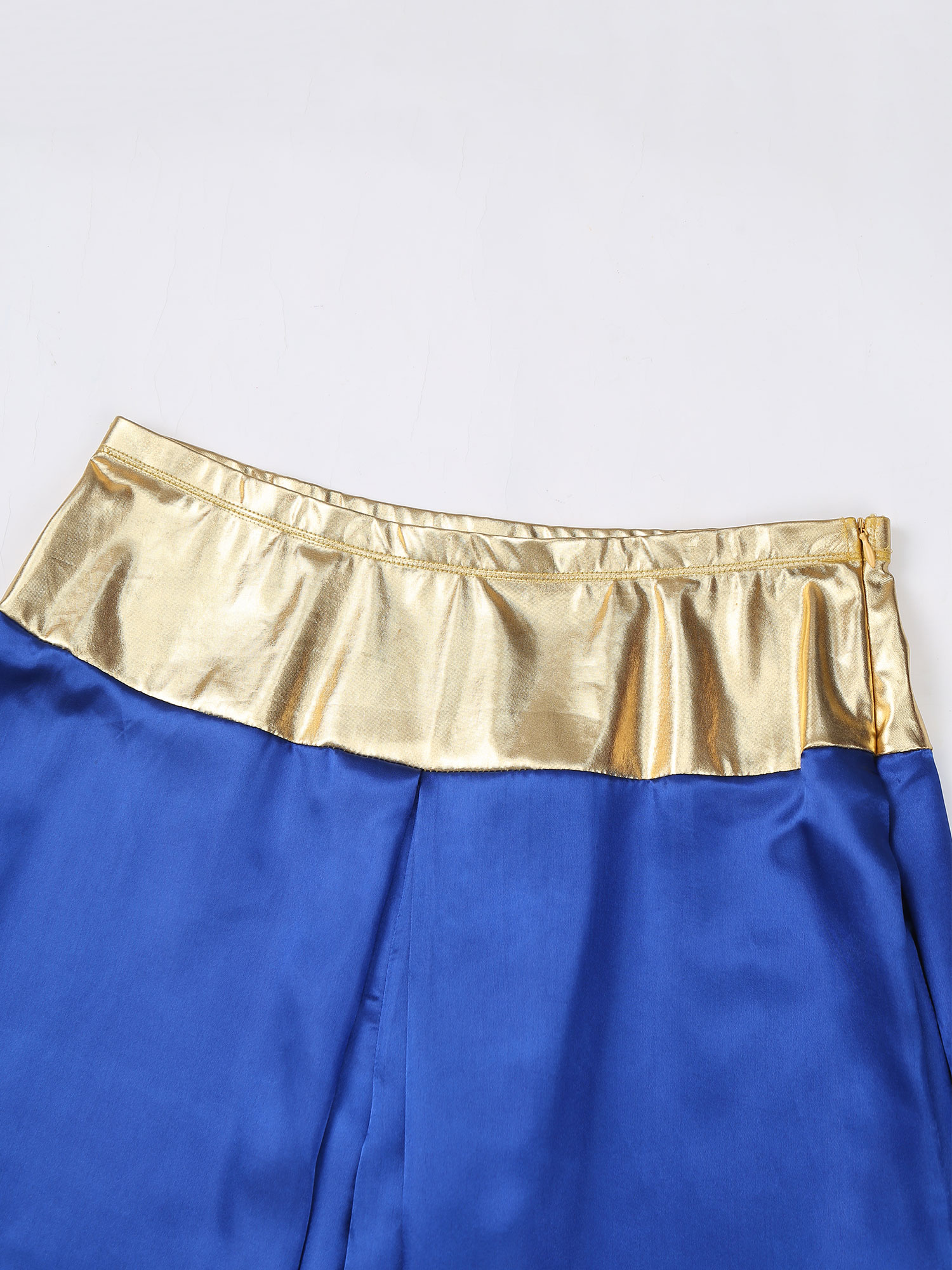 Pantalon à ceinture élastique brillant pour hommes, Prince arabe, Harem, FJSatin, Barrage de carnaval indien, Habillage, Pantalon long, Halloween